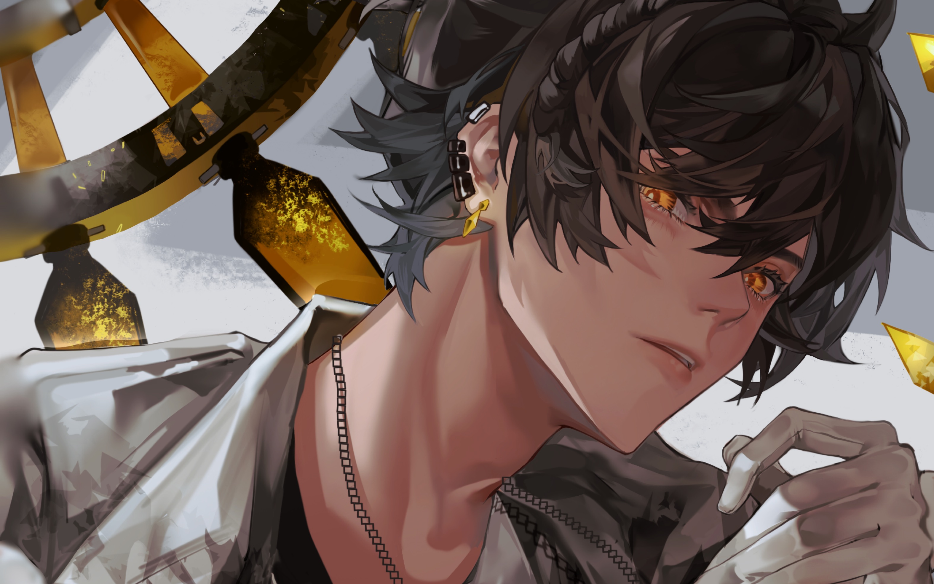 【procreate】明日方舟棘刺绘画过程_哔哩哔哩_bilibili