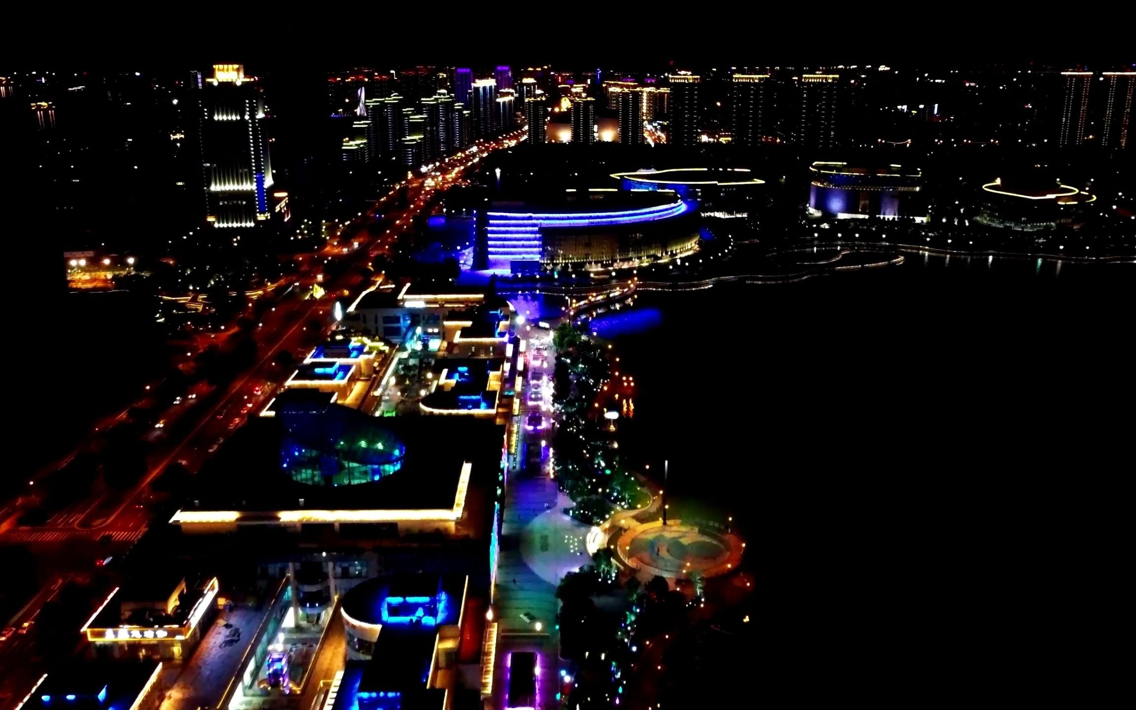 宜兴东氿夜景(改进版)