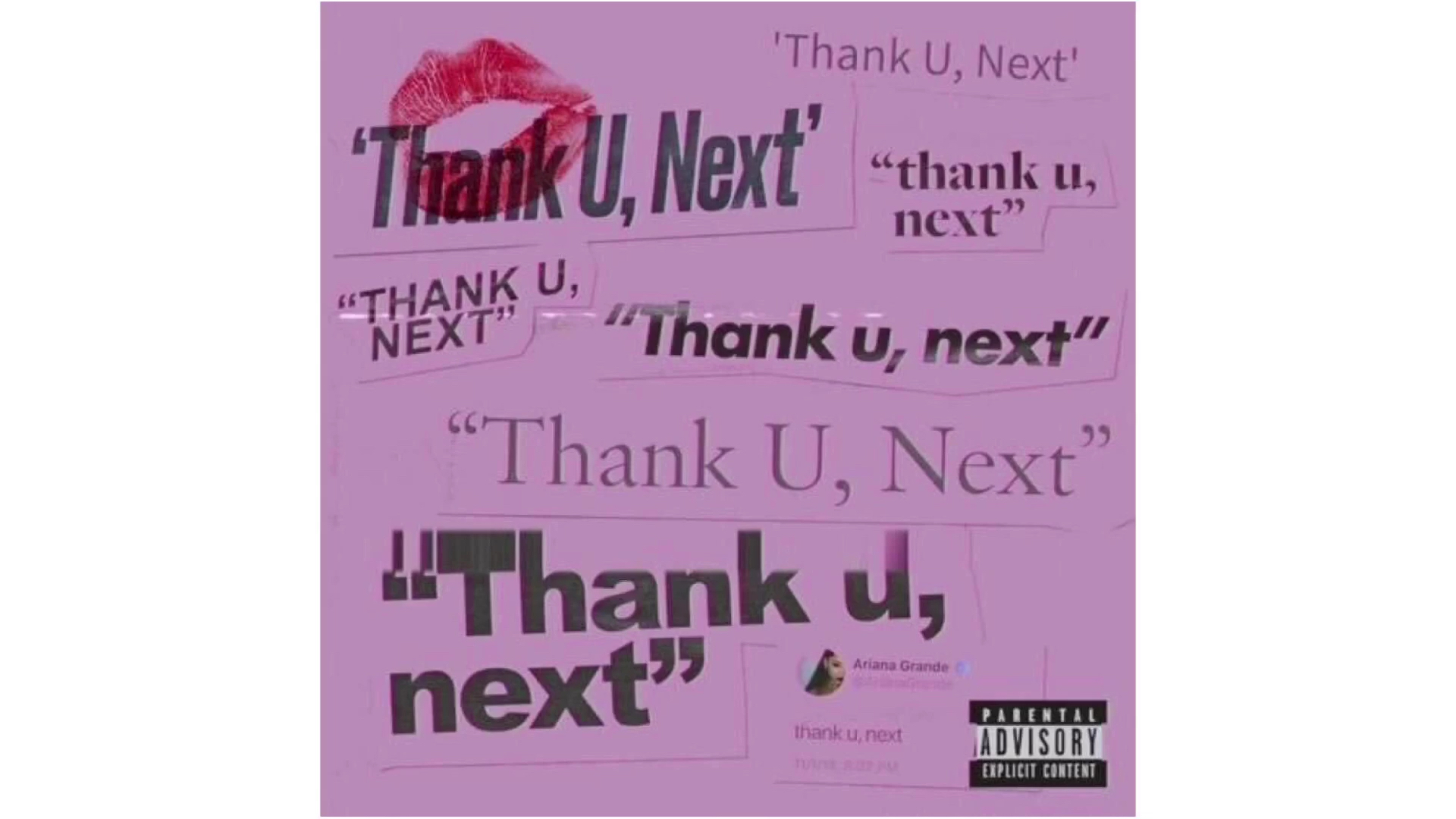 【我可以】a妹奶油男化新歌《thank u,next》酥值爆表