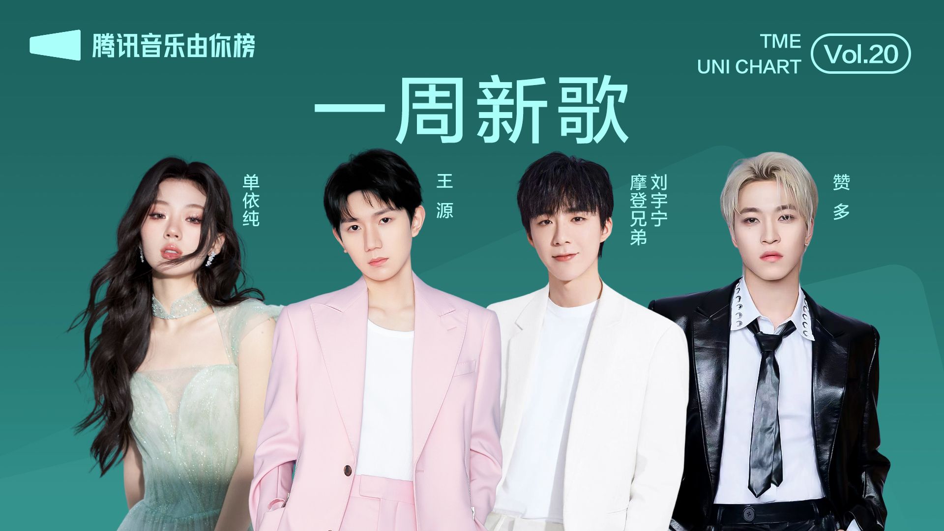 【新歌推荐】刘宇宁单依纯合唱《未完待续》,王源《fingerprints (触