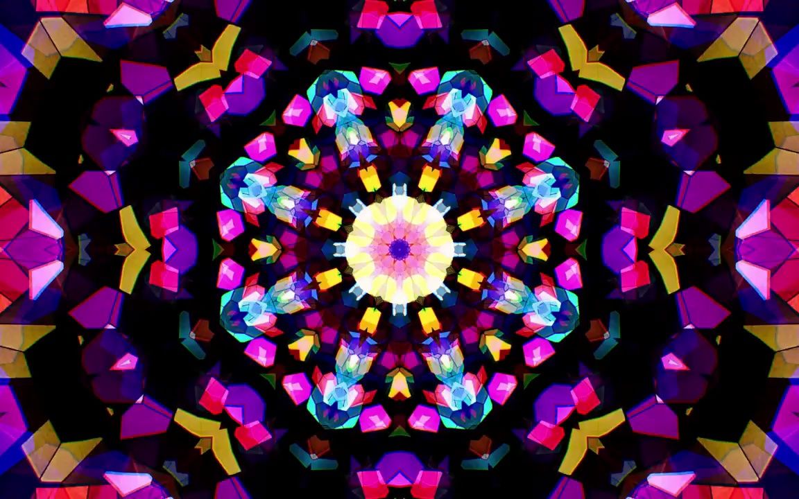 k2355 4k画质动感节奏彩色缤纷万花筒印度舞桑巴肚皮舞新疆舞西域