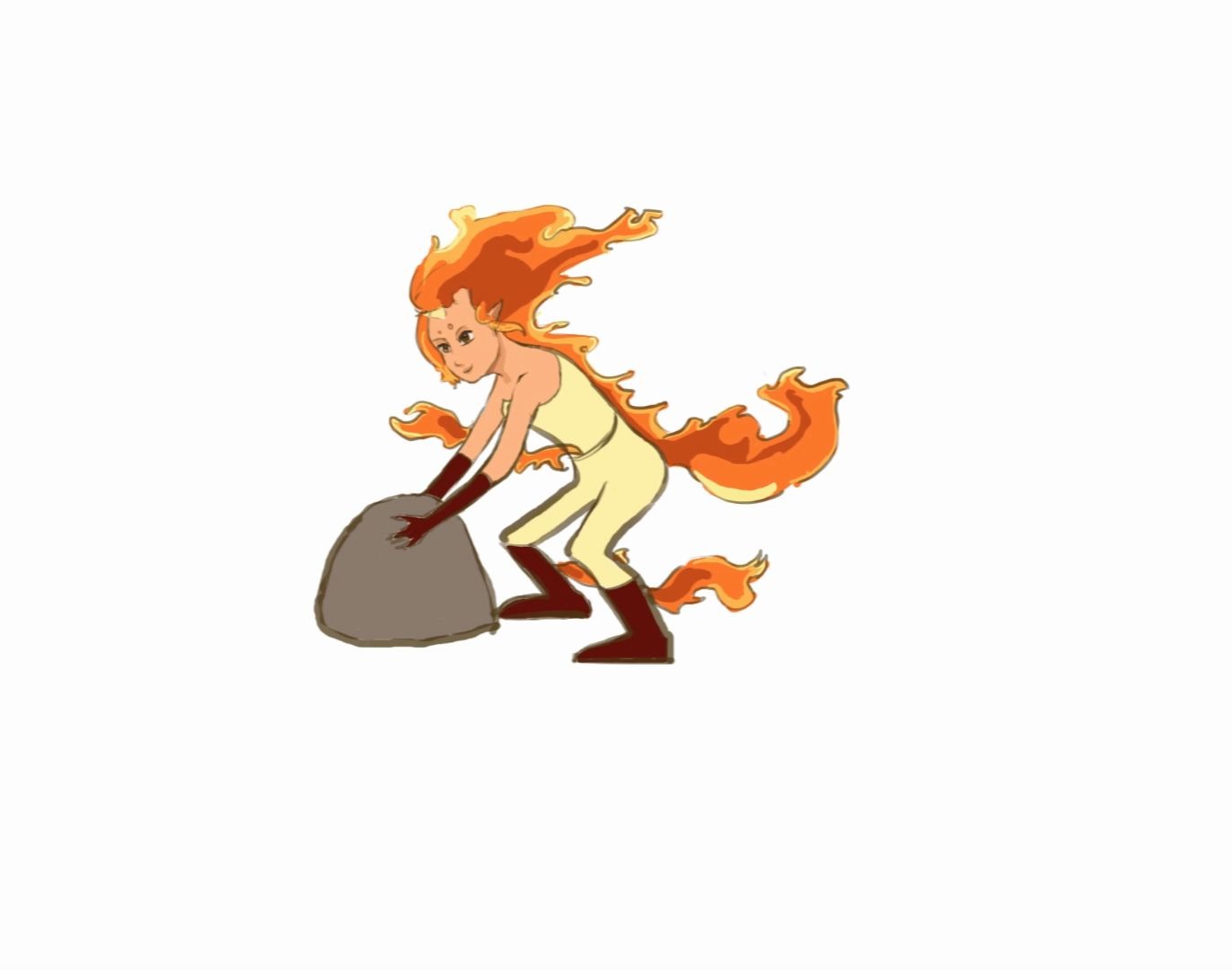 嘻嘻 大学期间画的古早小火马同人 加动作设计练习