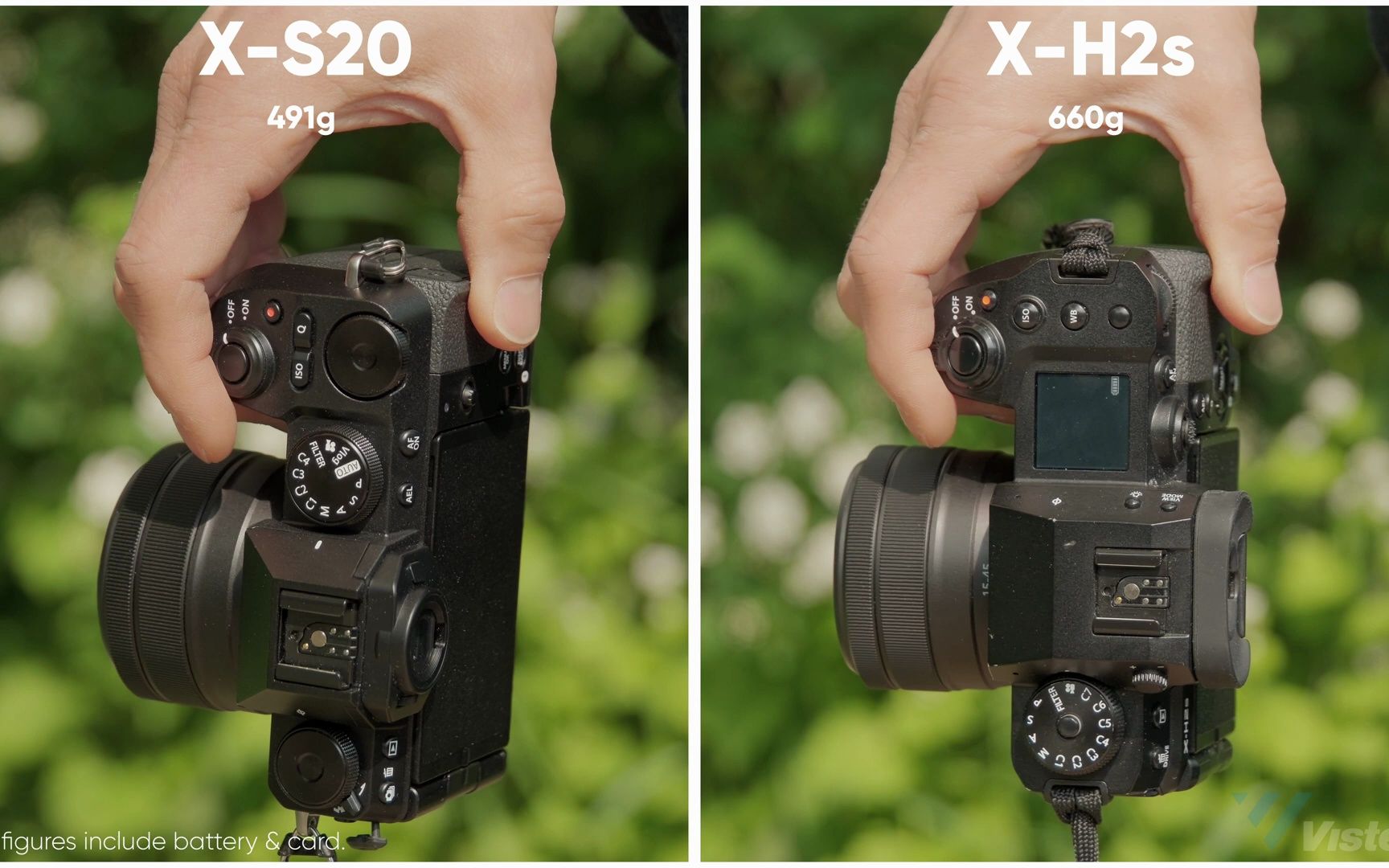 富士x-s20微单相机和xf 8mm f_3.5镜头上手测试,对比xh2s画质