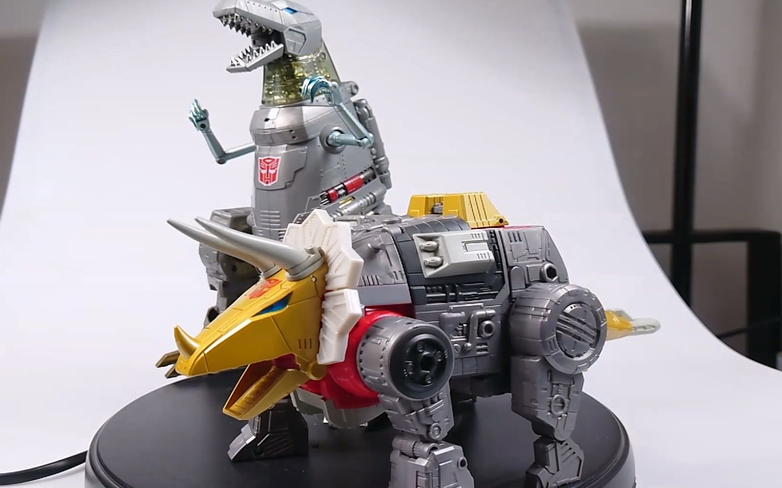 【小饼家の宅物】孩之宝ss86《变形金刚》机器恐龙 铁渣&小郭工作室