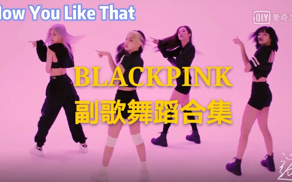 [图]【BLACKPINK】副歌舞蹈合集 一起来感受国际化女团的魅力~