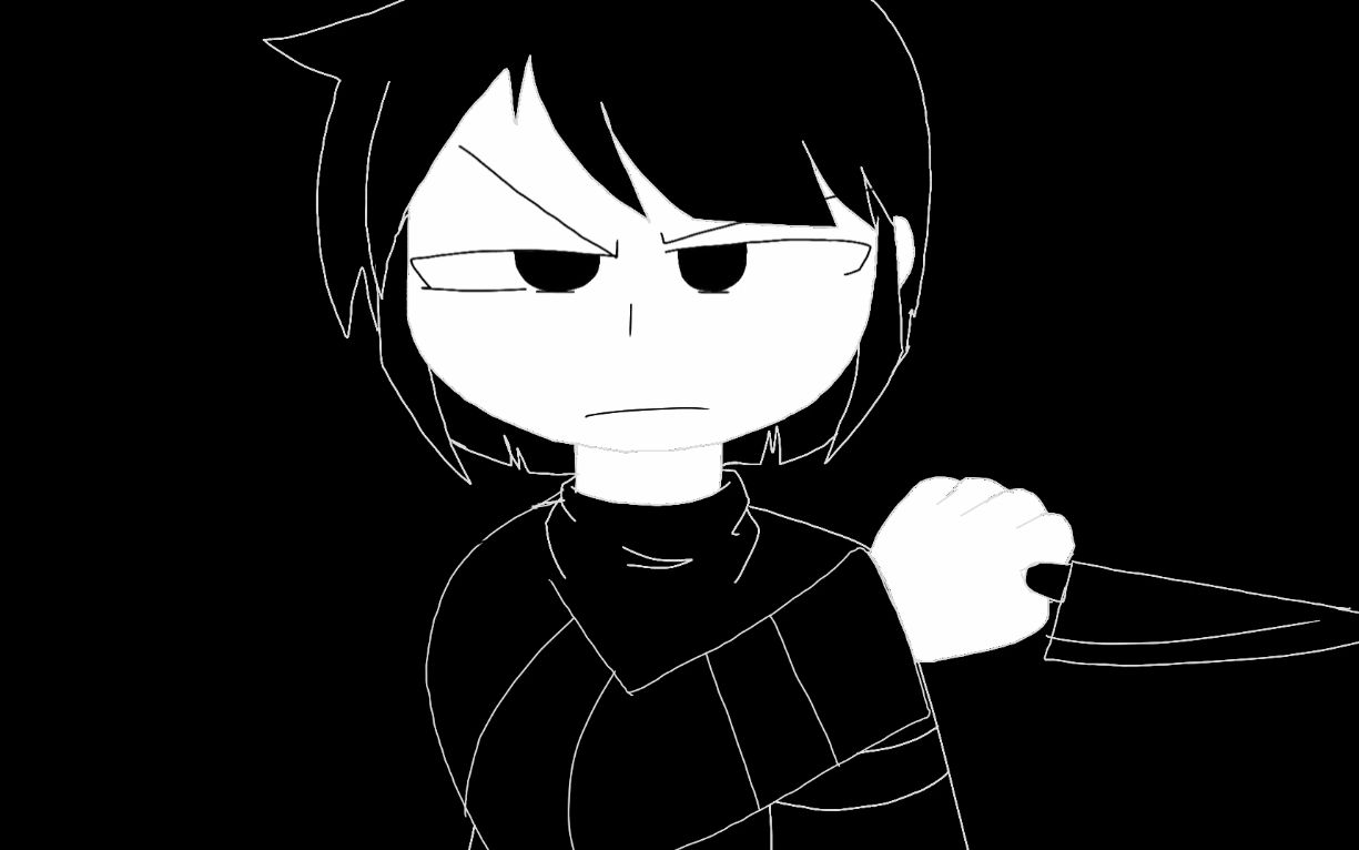 【undertale动画/中文字幕】sans vs frisk