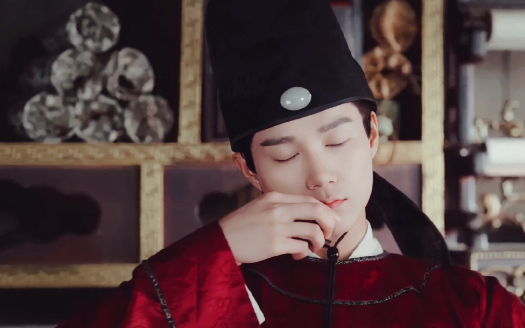 【杨廷东‖景翊】他一身红色官服 只是坐在那里就足够令人心动_哔哩