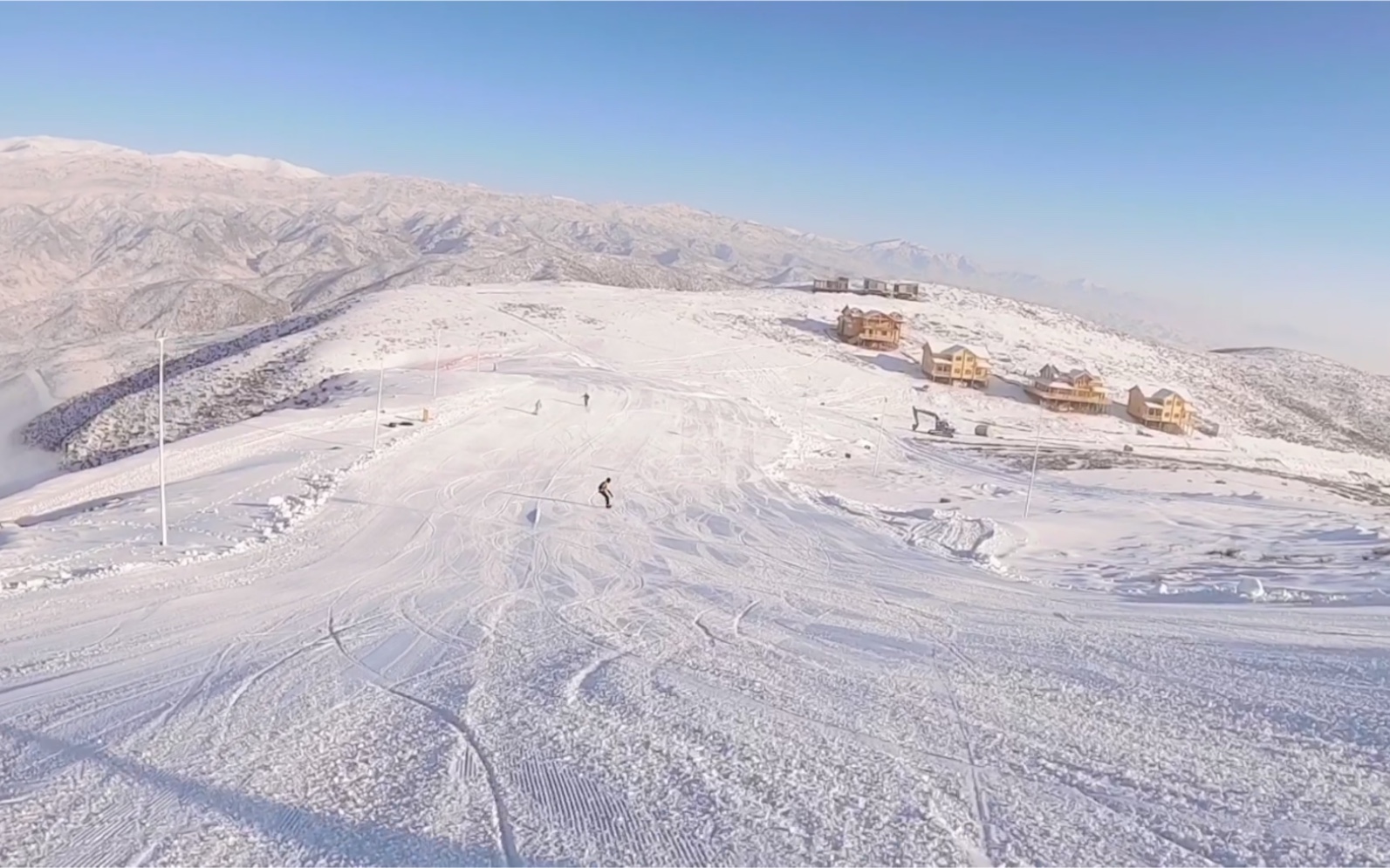 [图]将军山滑雪场金光大道