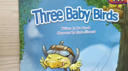 一二年级英语绘本分级阅读Three Baby Birds哔哩哔哩bilibili