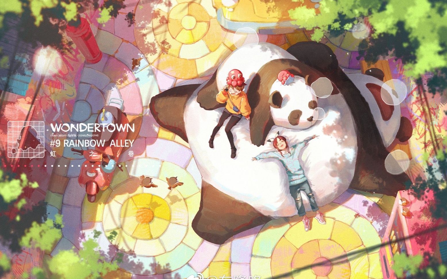 画师介绍东隆咚向往镇开门啦