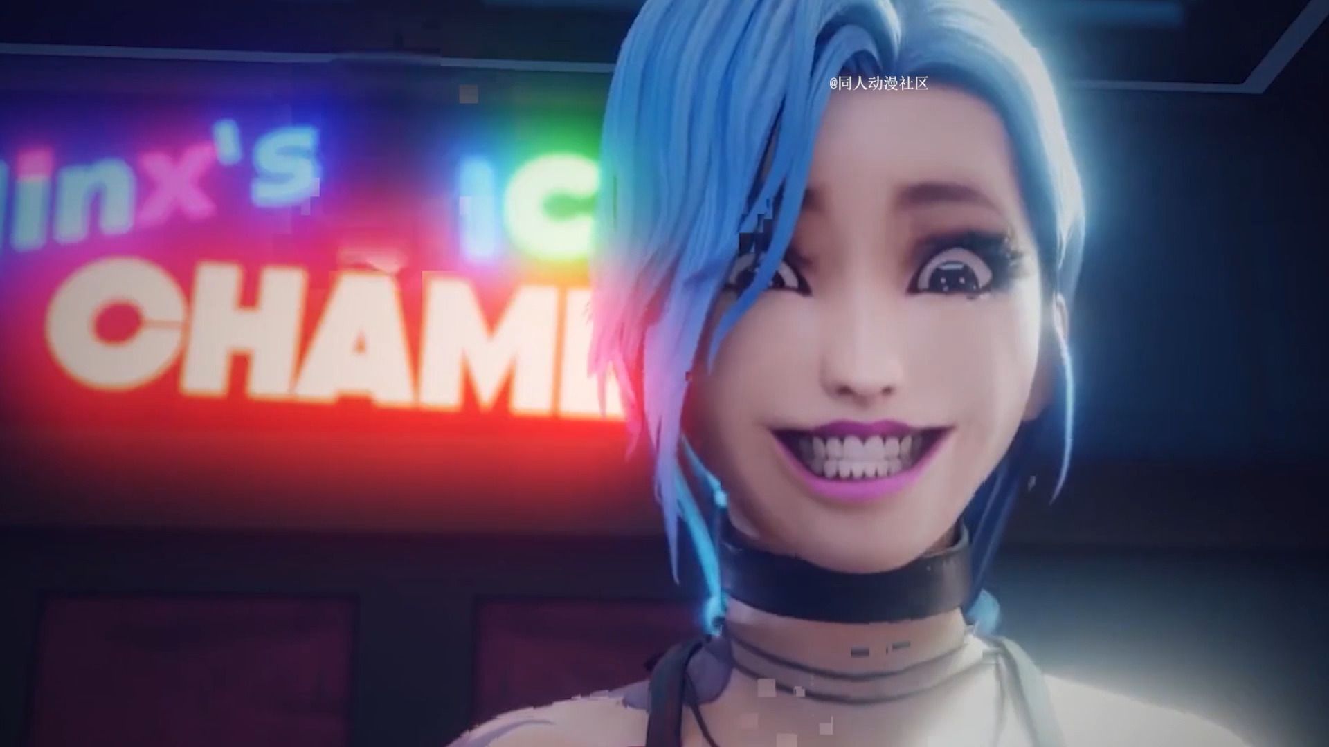 英雄联盟金克斯捉弄阿卡丽【3d/baronstrap】