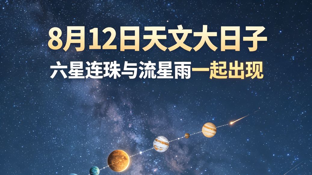 2026年8月12日：本世纪最值得熬夜的天文大日子