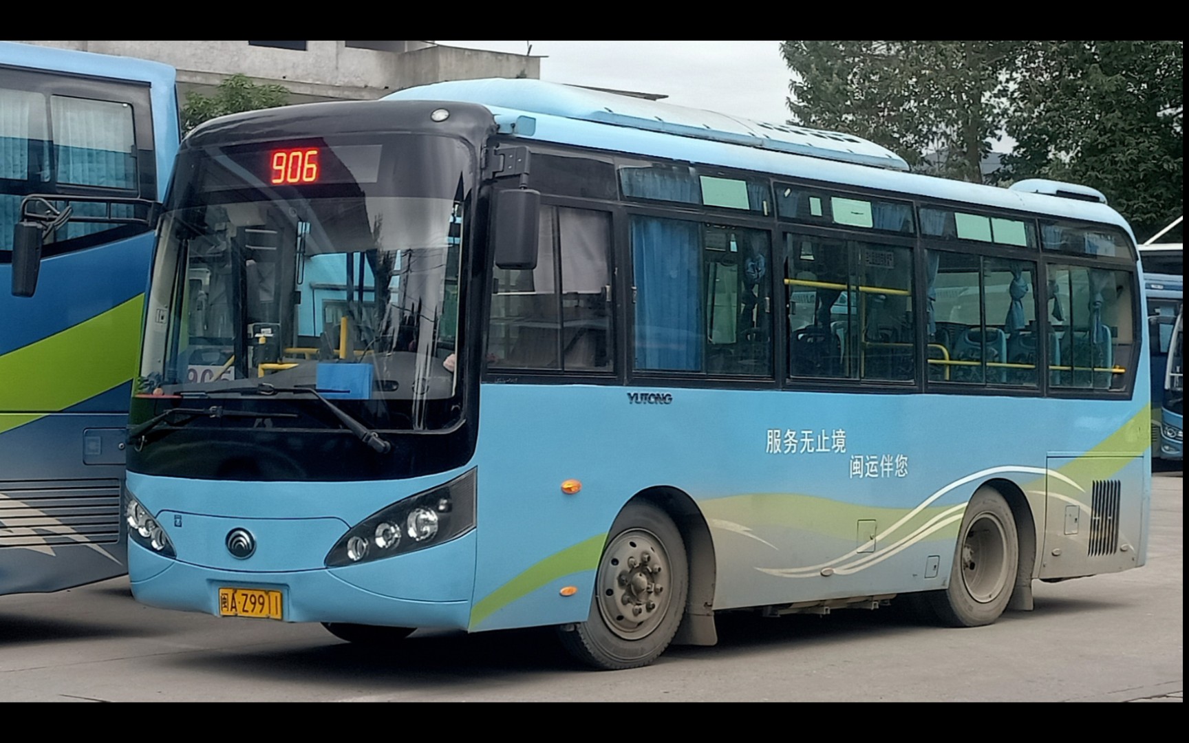 闽侯闽运(首邑公交)906路公交车zk6741hgaa运行实录_哔哩哔哩