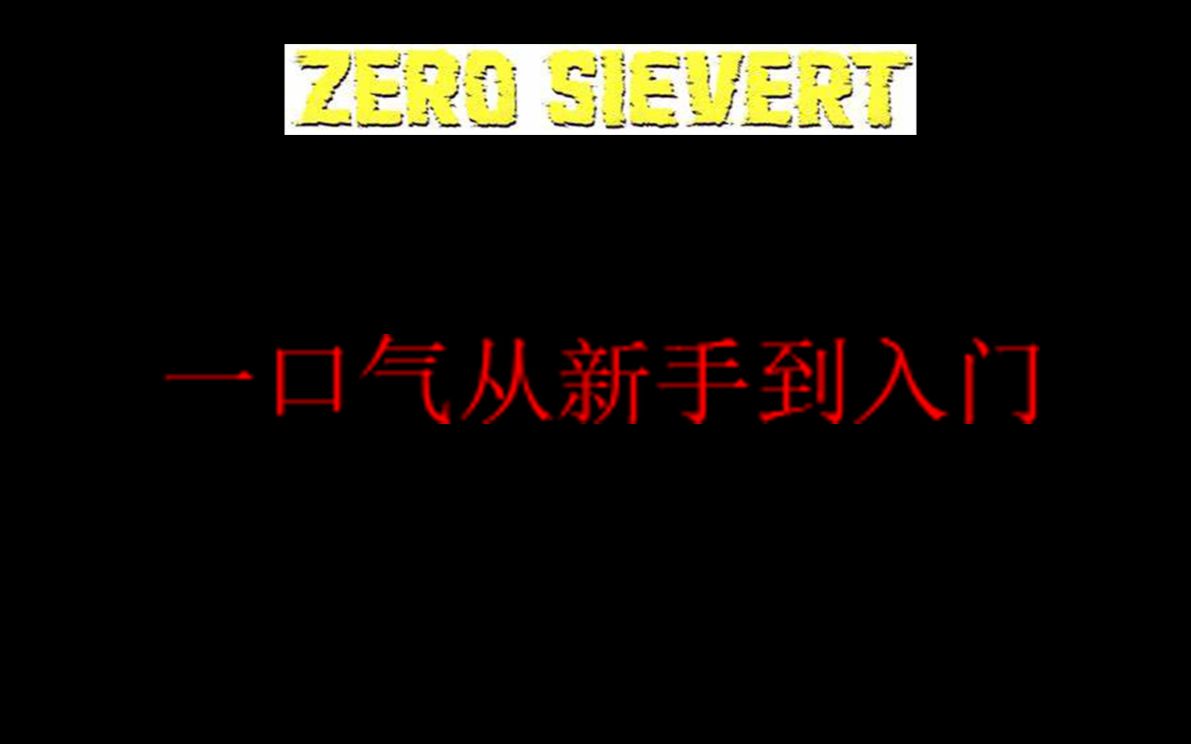 [图]Zero.sievert萌新到入门