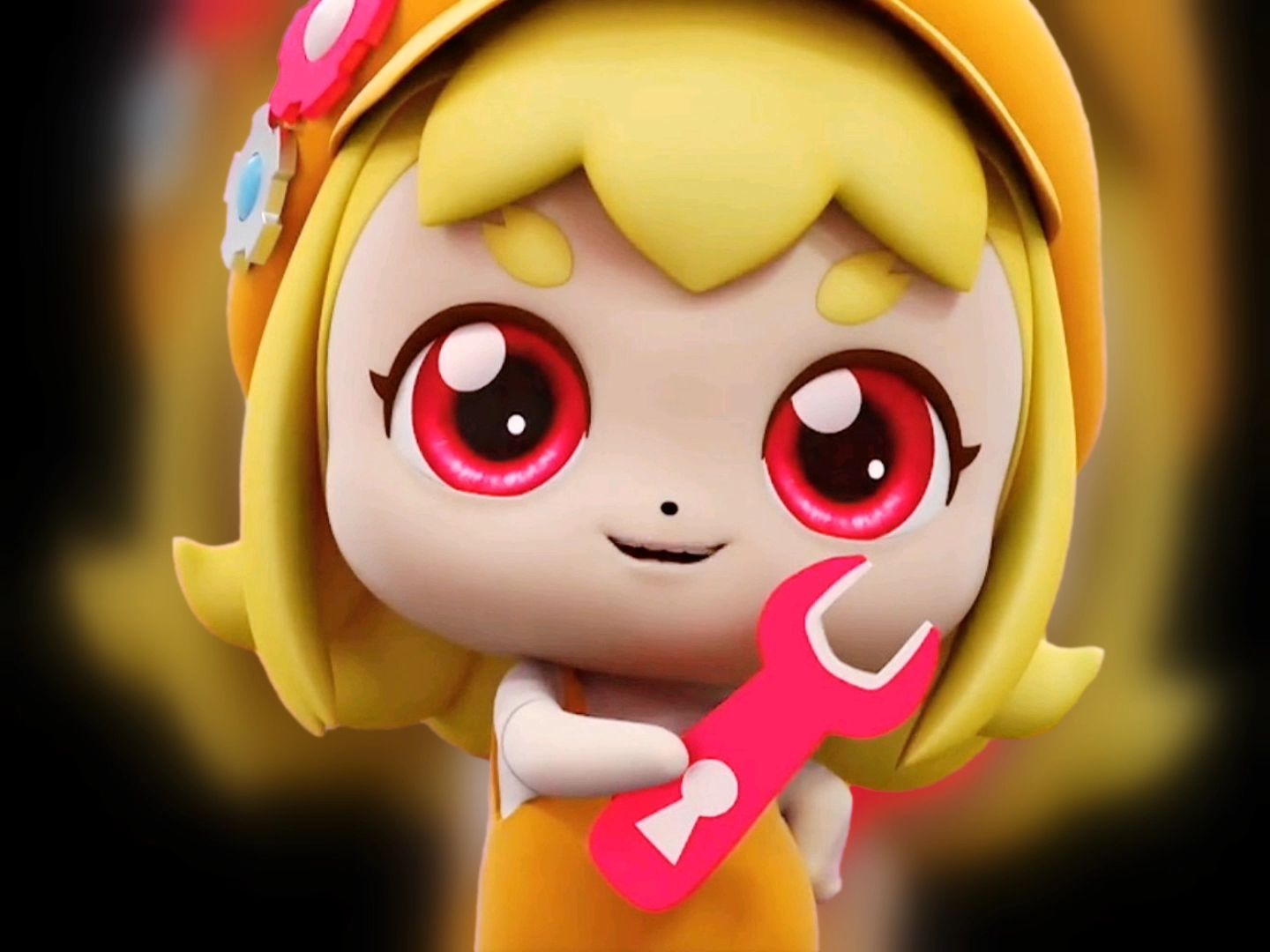 修理萌可背景图