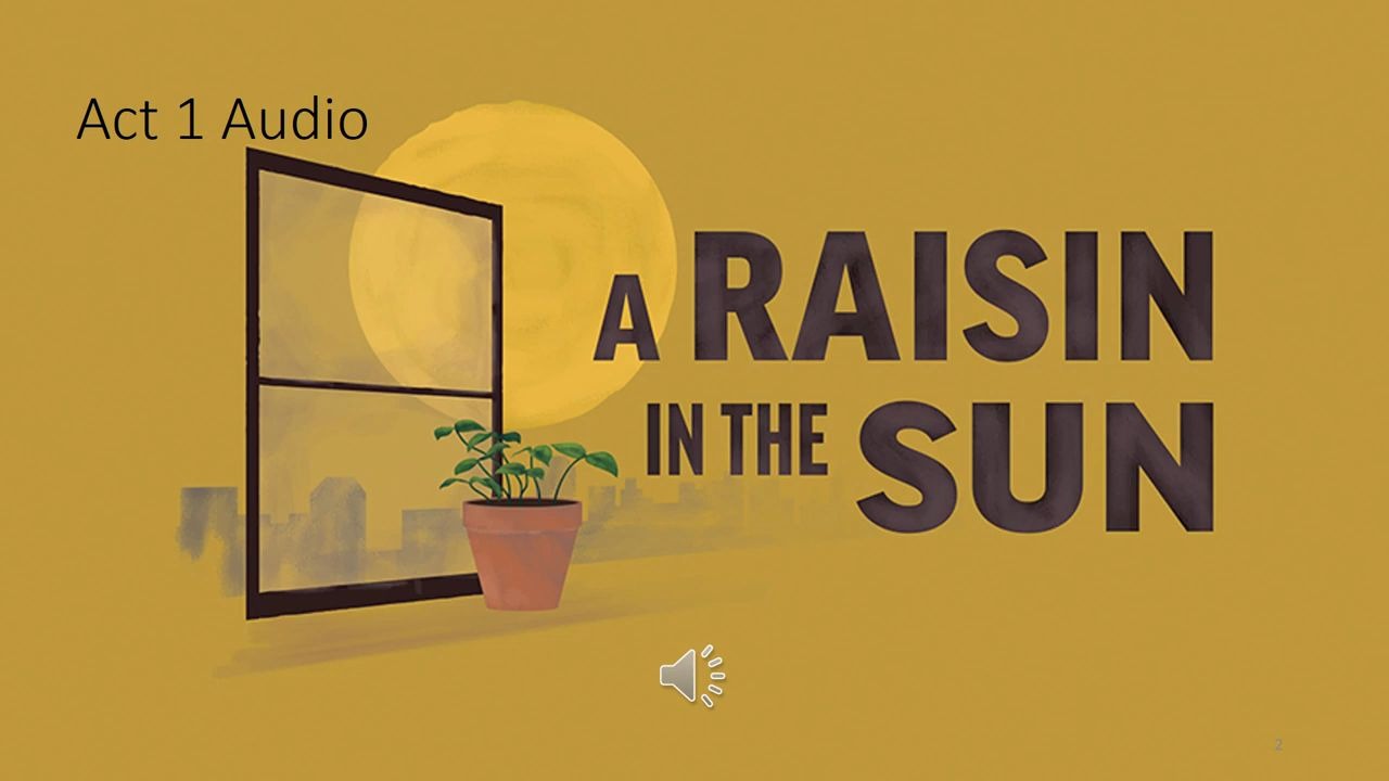 英文有声书 | 托尼奖戏剧 | 阳光下的葡萄干 A Raisin in the Sun | 百老汇哔哩哔哩bilibili