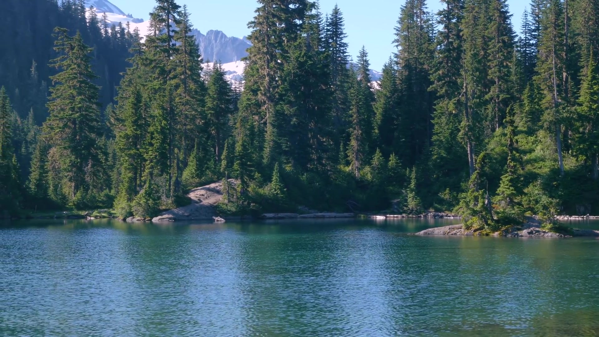 4k雷尼尔山国家公园 - 自然放松录影,夏天风景_哔哩哔哩 (゜-゜)つロ