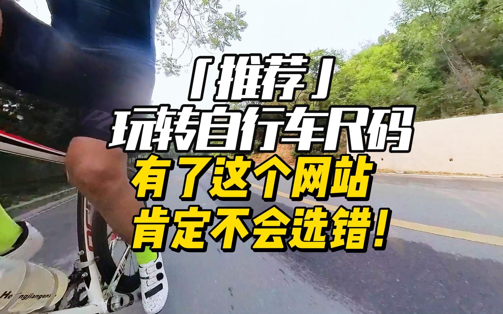 「推荐」玩转自行车尺码,有了这个网站肯定不会选错!哔哩哔哩bilibili