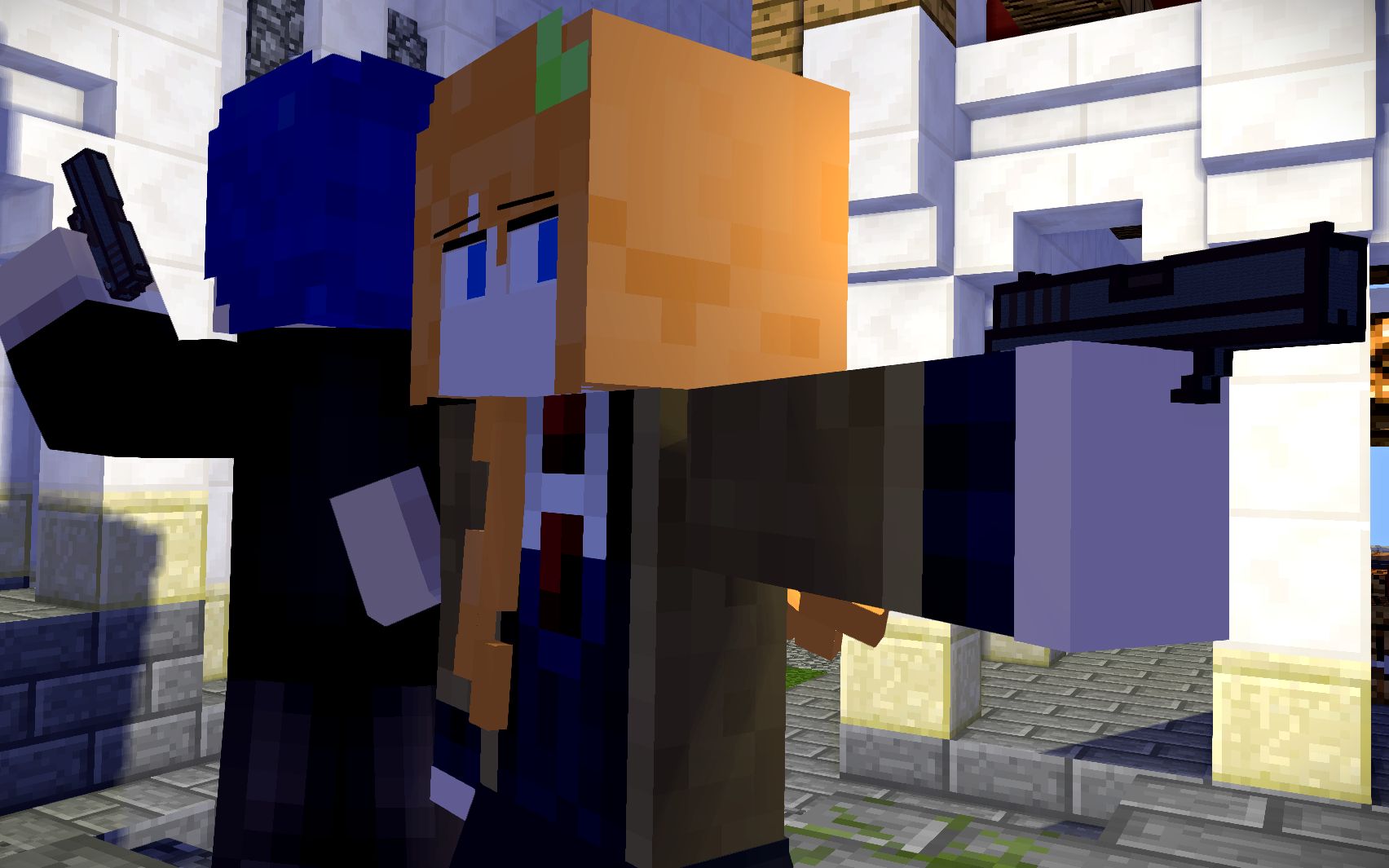 【minecraft】懒橙74大小姐和大少爷的反派生涯(大懒货x大橙子)
