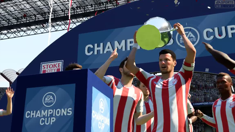 Fifa 18 斯托克城生涯模式 21赛季欧冠决赛斯托克城vs尤文图斯 哔哩哔哩