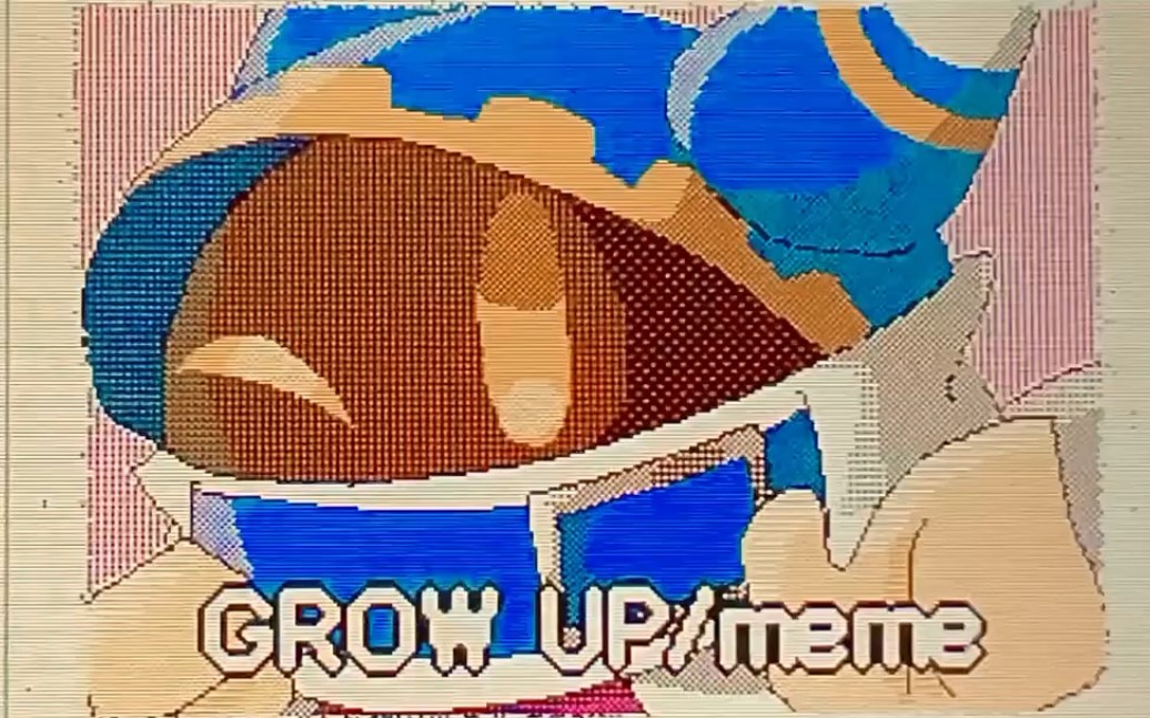 [图]【星之卡比手绘动画】【うごメモ】Grow up/meme