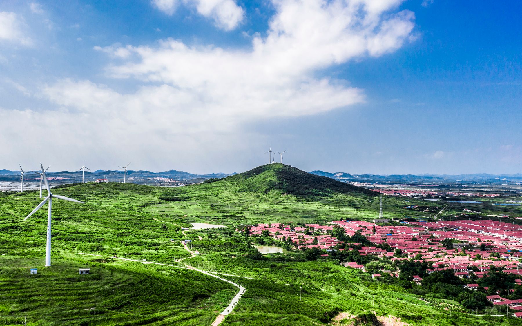 2020年夏烟台海阳市航拍哔哩哔哩bilibili