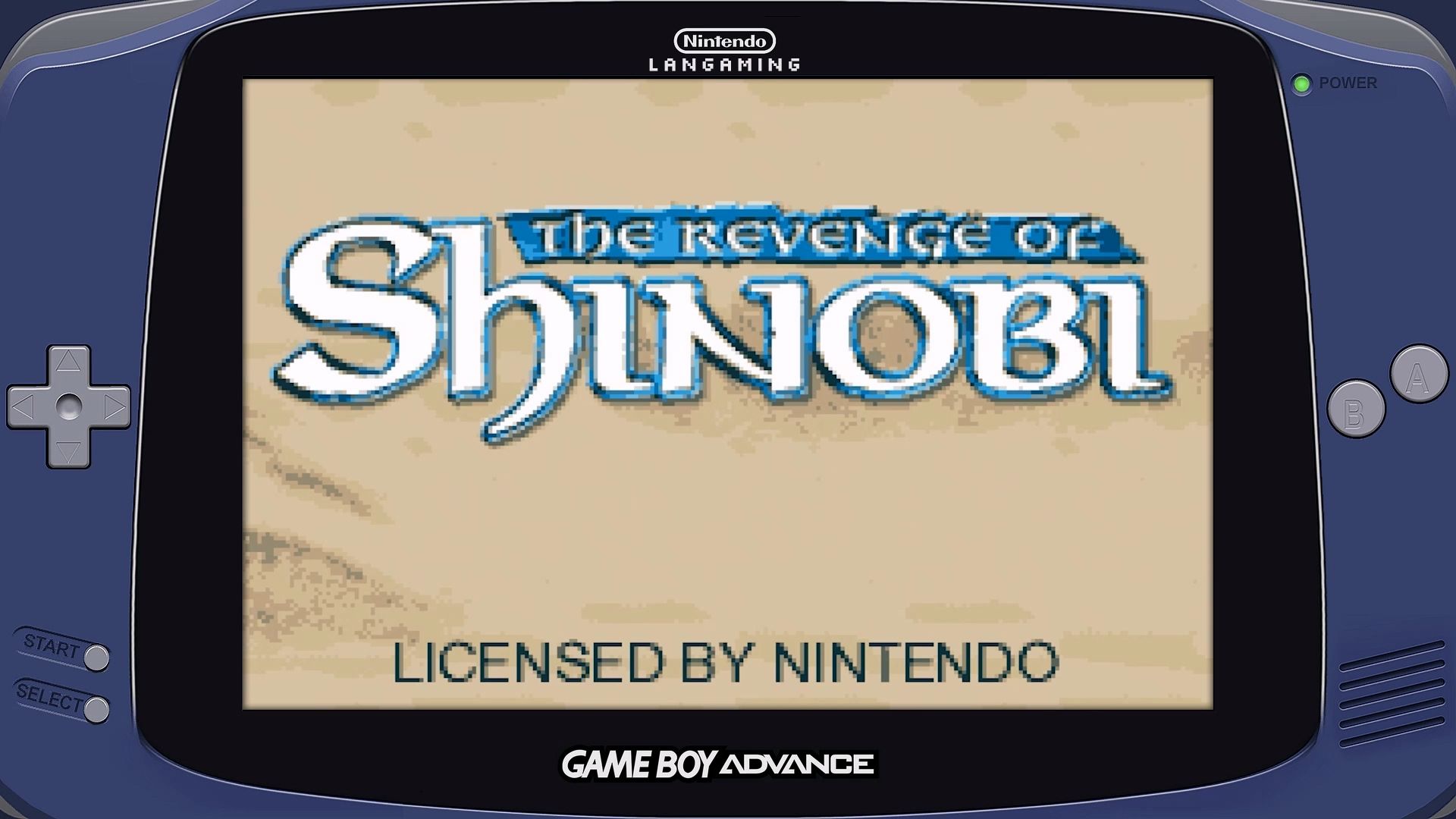 【The revenge of shinobi 超级忍】GBA 怀旧掌机经典游戏永久高清收藏版童年回忆