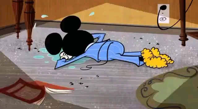 【白噪音】任性的米奇趴在地板上哭了一小时氛围