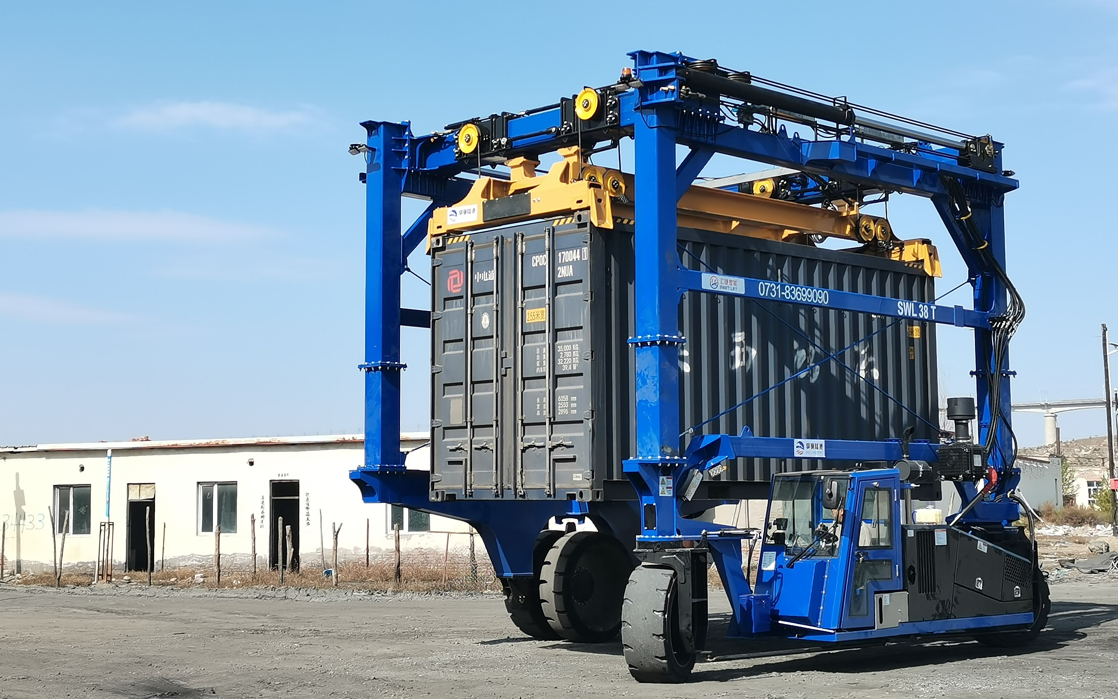 湖南汇捷智能设备跨运机产品介绍