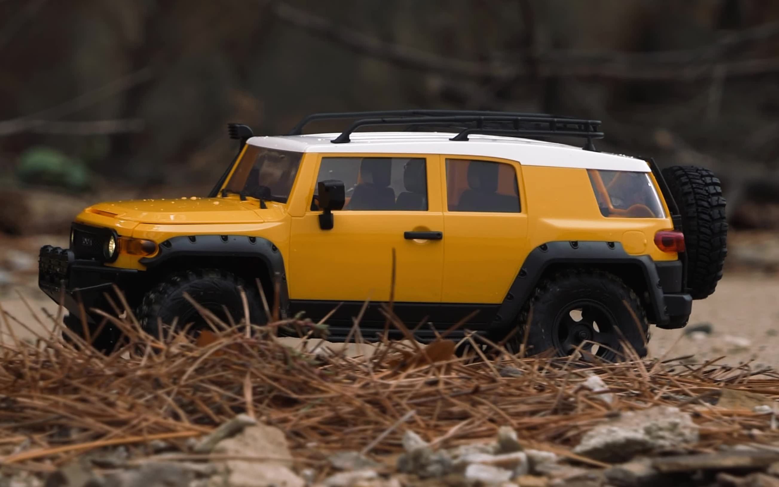 rc遥控丰田fj酷路泽越野车4k