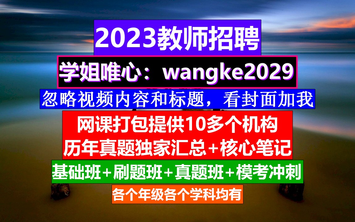 2023教师招聘小初高数学,教师招聘网课哪家比较好,教招网课资源哔哩哔哩bilibili