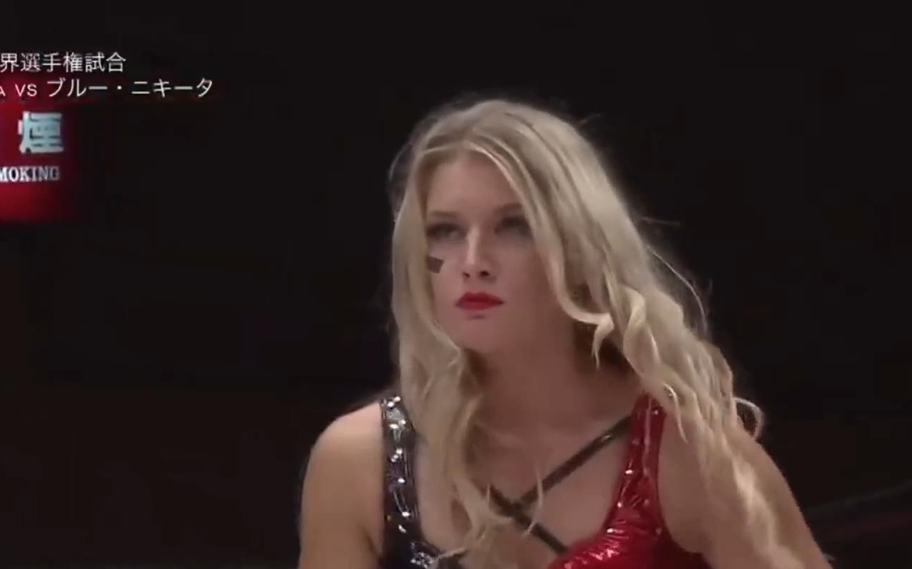 【中文字幕】SWA世界冠军赛Toni Storm vs 布鲁妮基塔哔哩哔哩bilibili