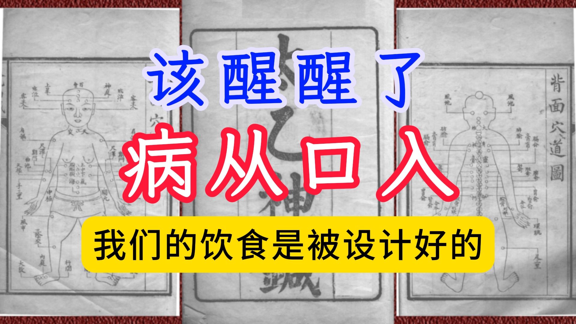 古籍太乙神针在饮食上中国人要保持绝对清醒,等发现问题的时候,已为时晚矣!哔哩哔哩bilibili