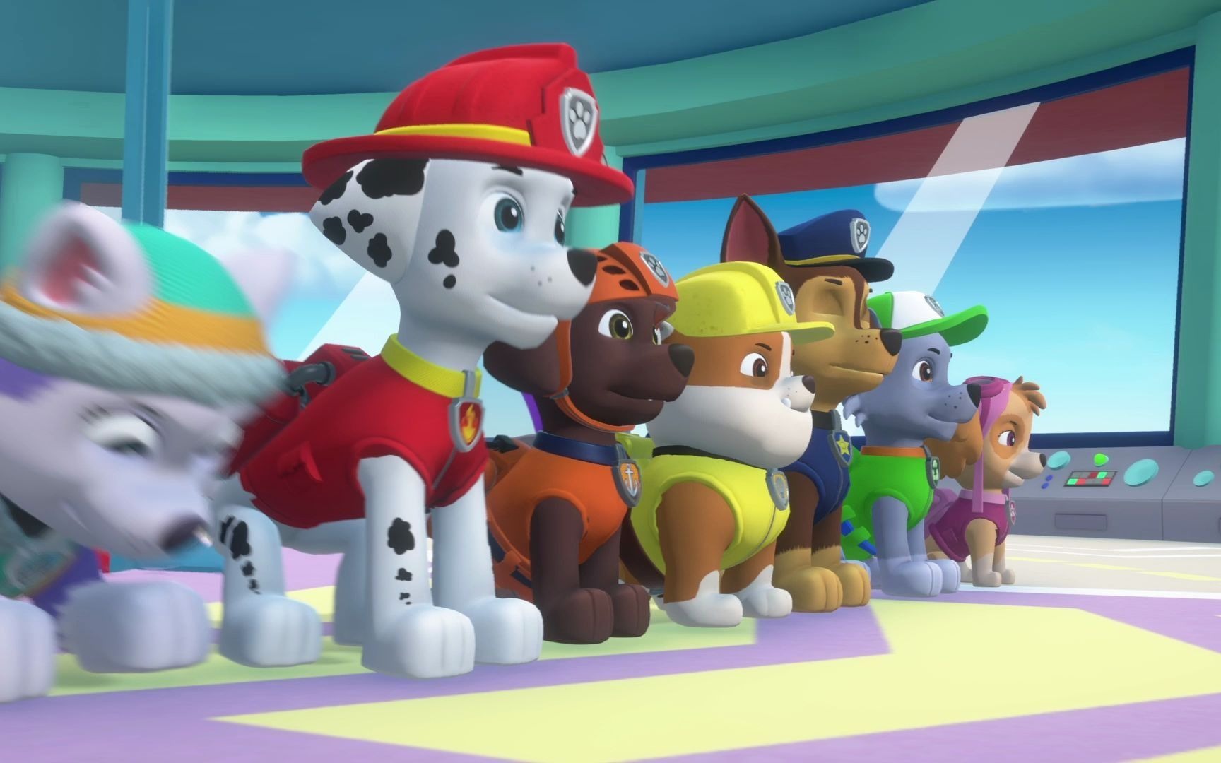 paw patrol mighty pups 汪汪队神威狗狗