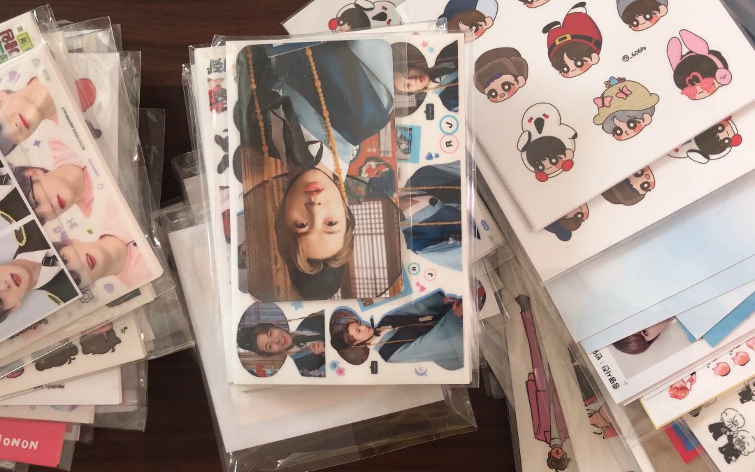 nct购物分享站周手幅饭绘贴纸