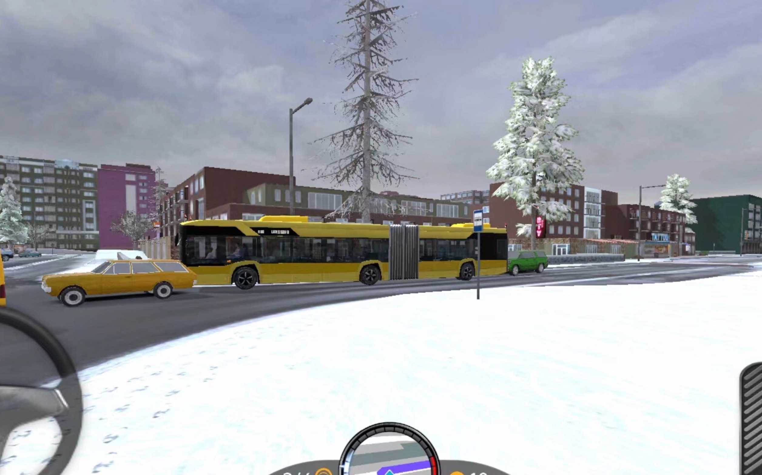 [图]Bus Simulator 2023 ST.Petersburg#1:与智障AI斗智斗勇｜巴士模拟2023:圣彼得堡MO0（1/2）