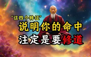 Download Video: 智者思维：命中註定要修道的人，都有這4個特徵！尤其是第3個。