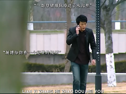 "展博给你看一个超赞的视频,一群母猪排队掉进了水沟里 "