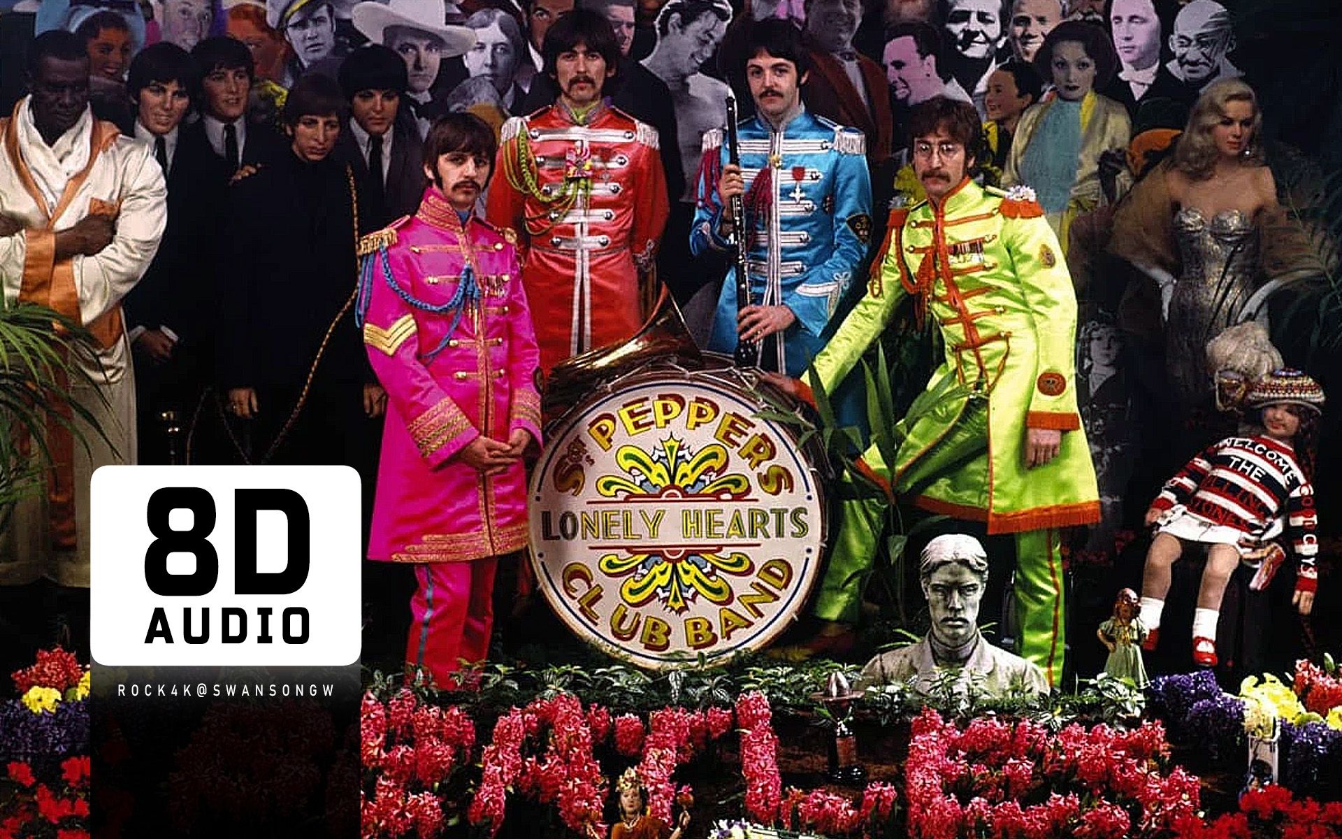 [图]The Beatles - Sgt. Pepper's Lonely Hearts Club Band 【8D环绕立体整轨版-戴耳机体验】