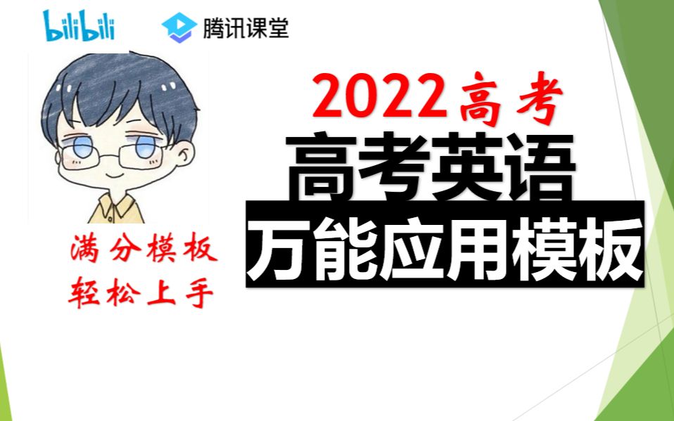 【高考英语】2022高考英语作文应用文万能模板课①(自然灾害热点话题)【满分模板+实战训练】哔哩哔哩bilibili