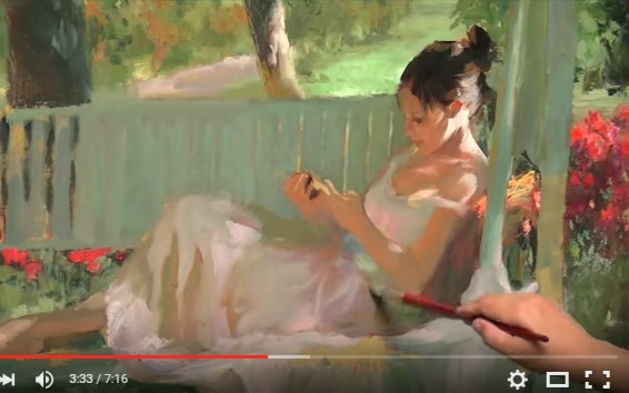 [图]俄罗斯当代艺术家Vladimir Volegov 油画 French Swing 【速图】