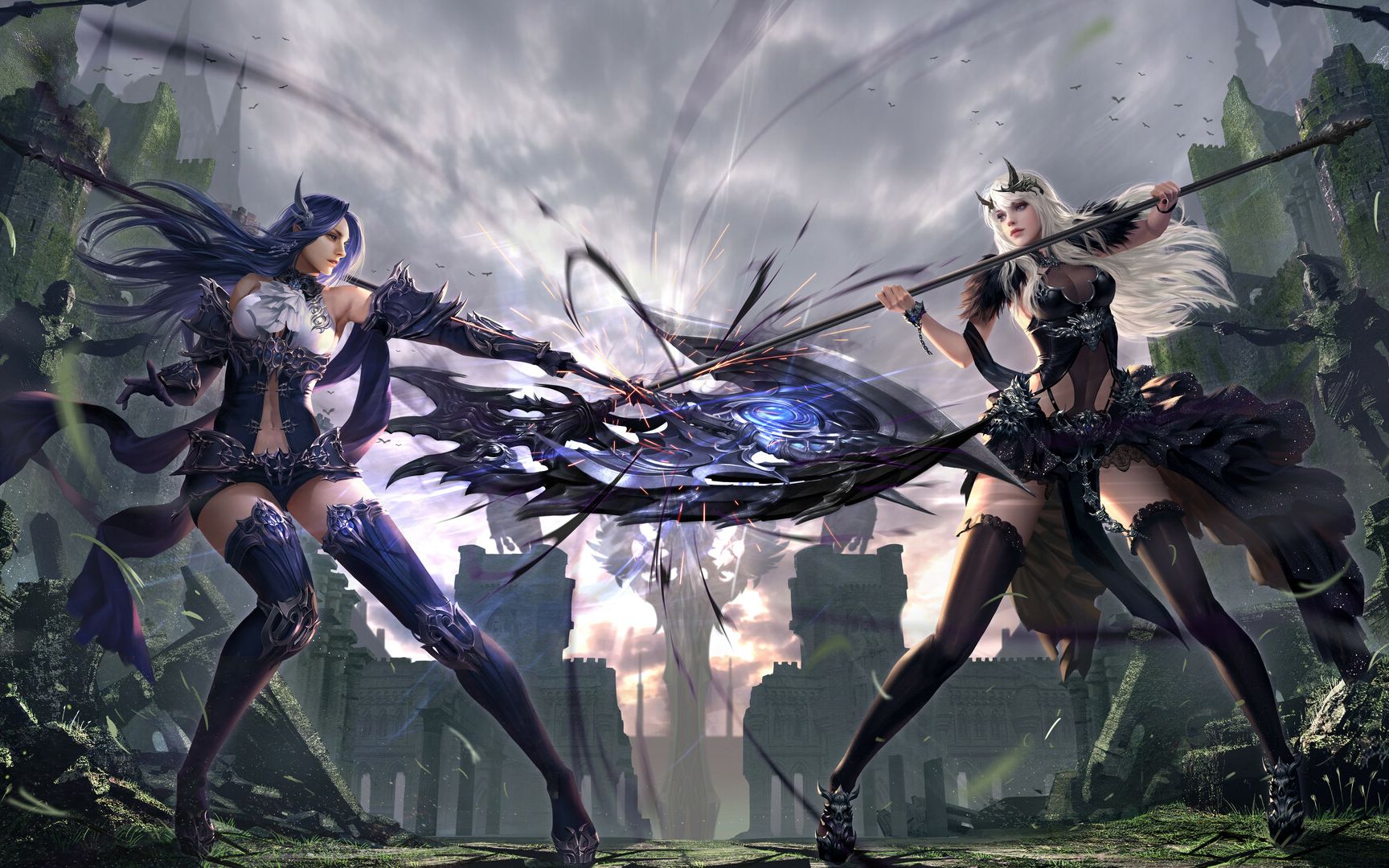 前方极度妩媚,进来感受一下战斗女神们的魅力吧!