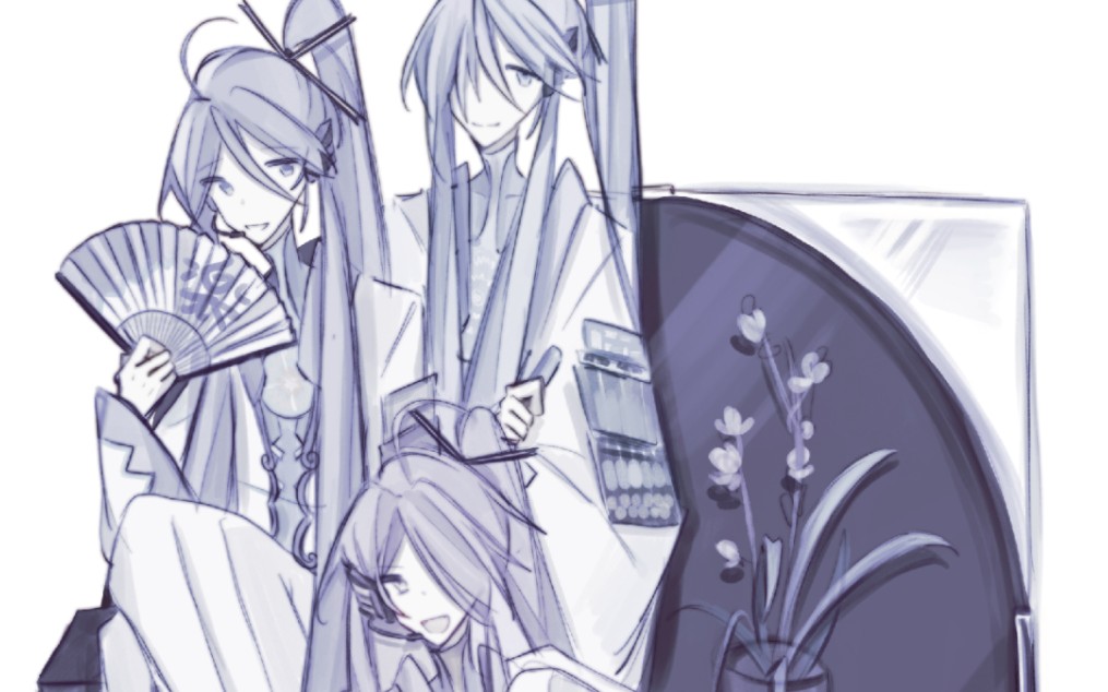 【神威乐步15岁生贺24h/兰苑掠影】23:00【绘画过程】