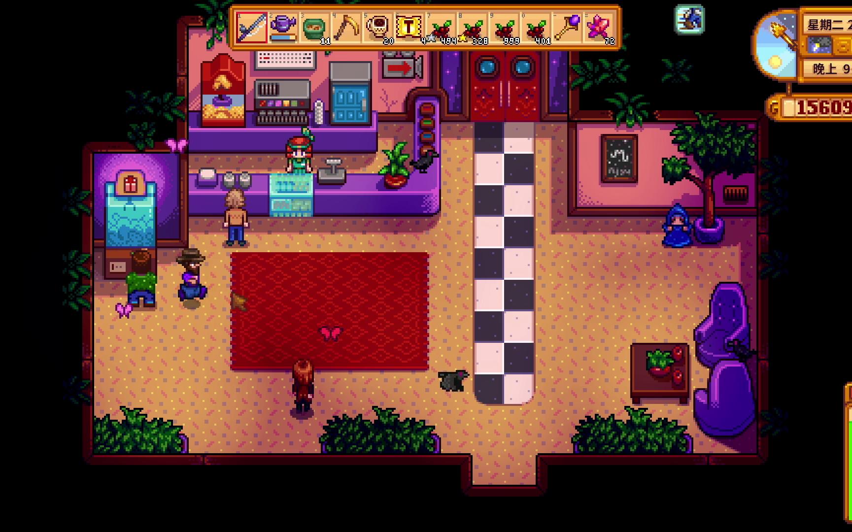活动作品极度星露谷物语ep63艾利欧特的书展