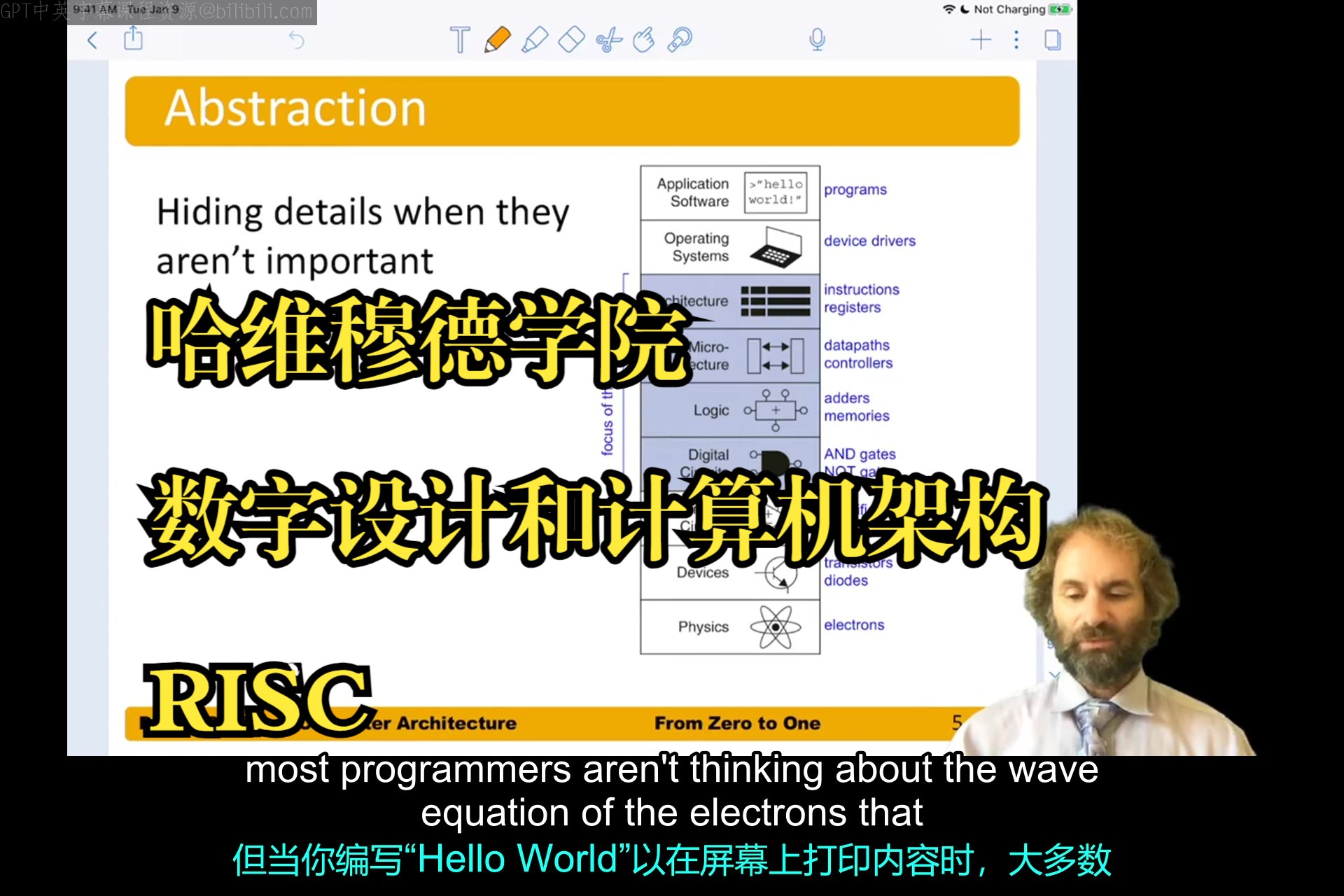 哈维穆德学院《数字设计和计算机架构RISC版|Digital Design and Computer Architecture: RISCV Edition》哔哩哔哩bilibili