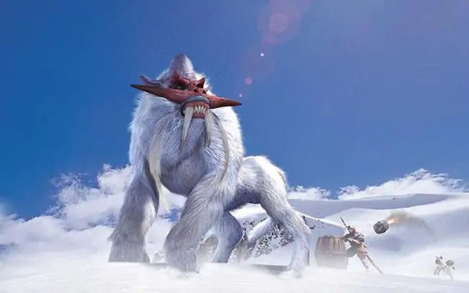 工会太刀0针狞猛雪狮子_怪物猎人