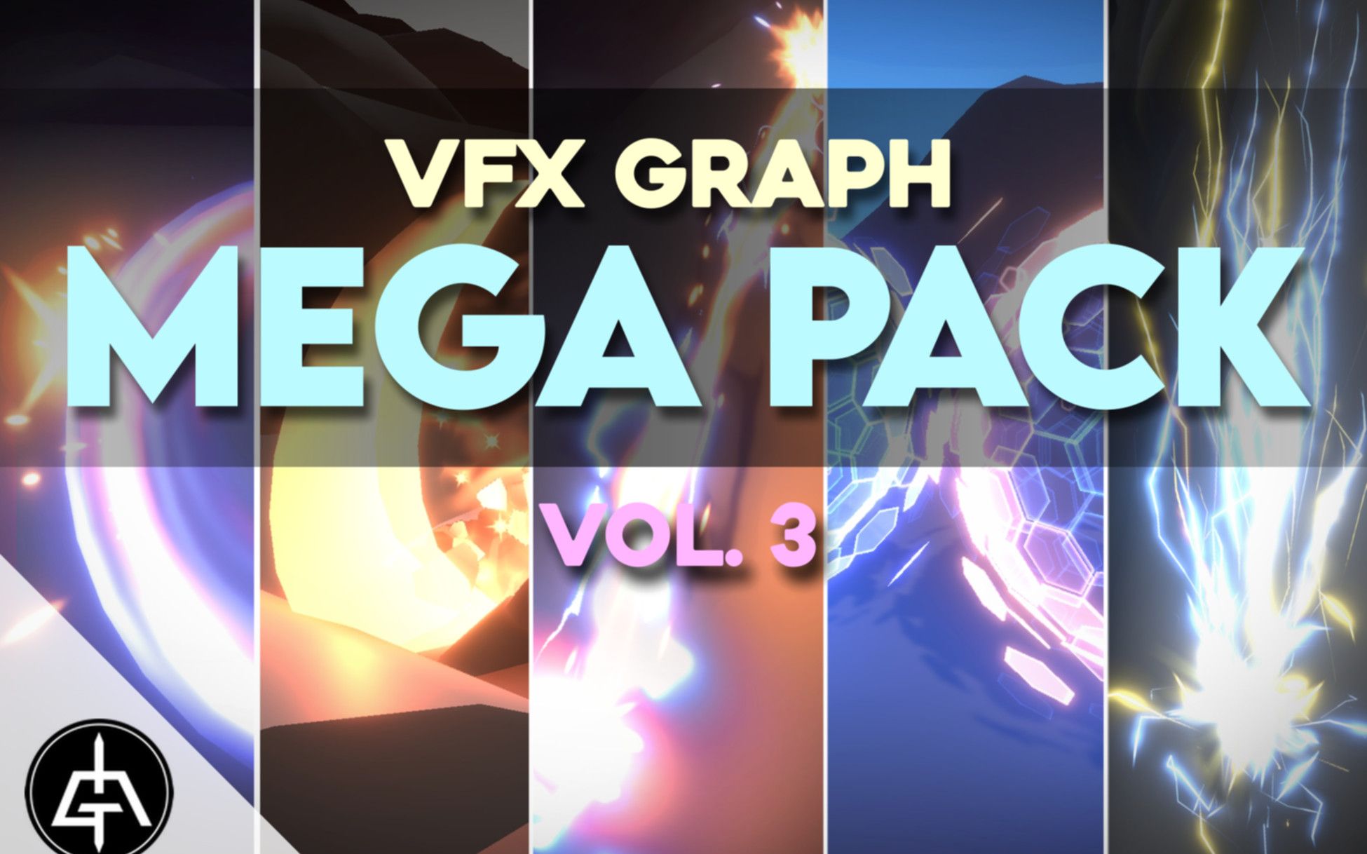 【Unity素材推荐】风格化攻击魔法特效包 VFX Graph  Mega Pack  Vol. 3哔哩哔哩bilibili