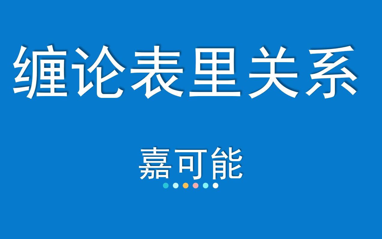 [图]14【嘉可能】缠论108课初级《立体结构：表里关系》股市期货外汇现货交易技术 缠中说禅108课技术教程