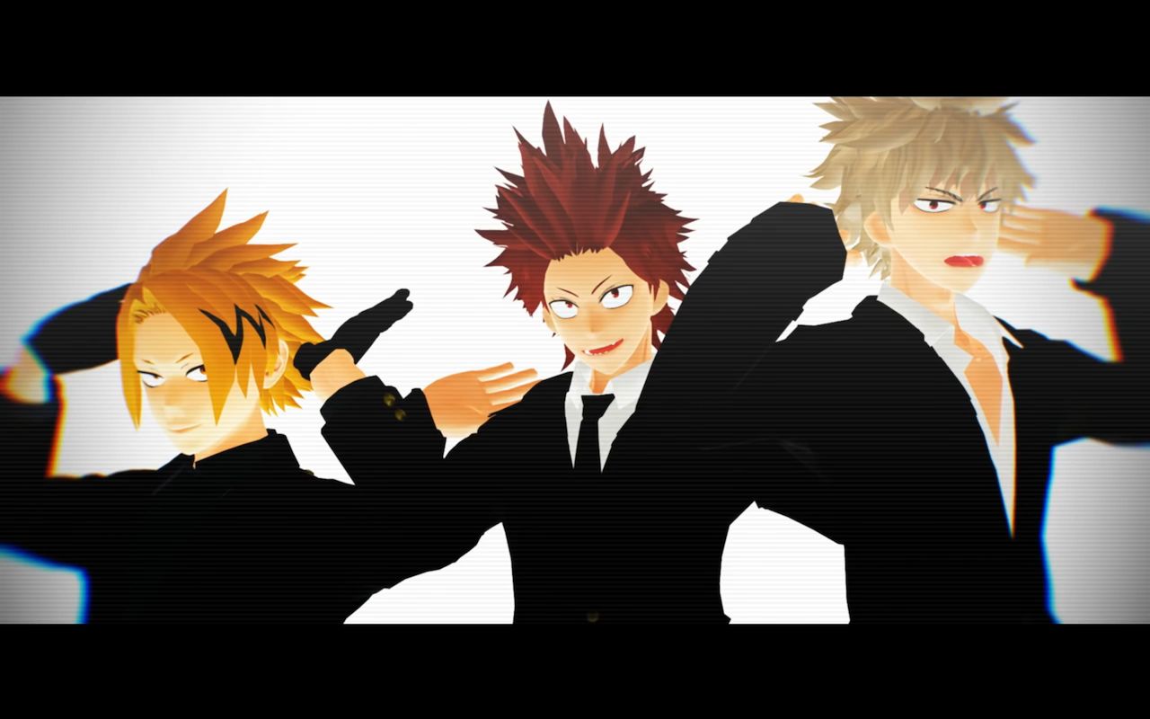 【mha/mmd】上鸣·爆豪·切岛的echo_哔哩哔哩 (゜-゜)つロ 干杯