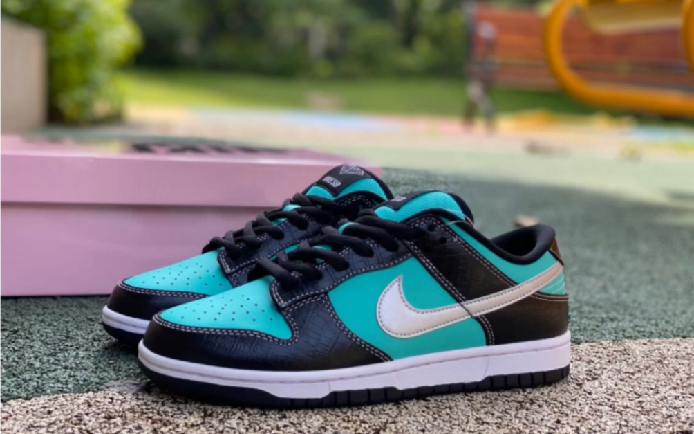 【独家实拍】nike sb dunk low diamond supply co.